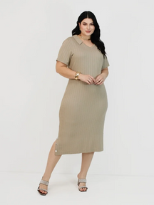 Vestido Alana Gola Polo