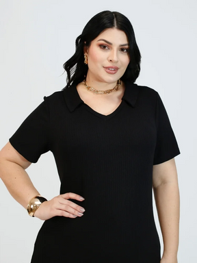 Vestido Alana Gola Polo
