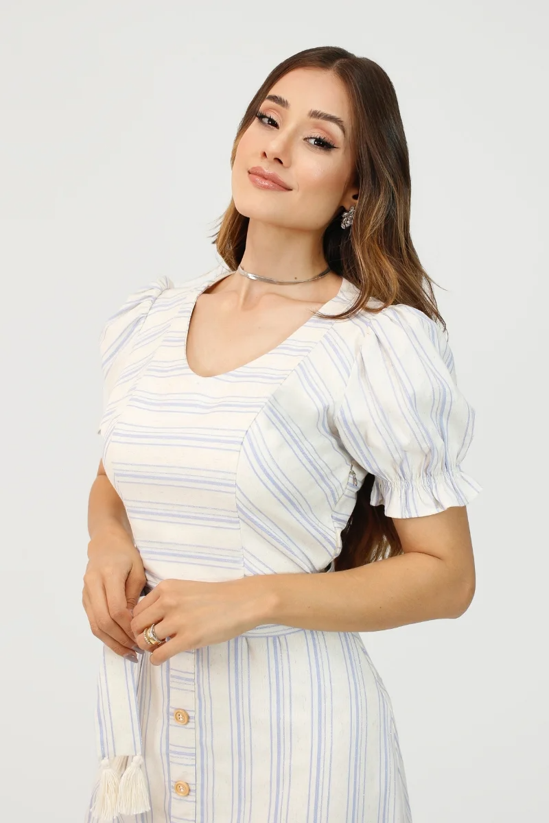 Vestido Ellie Listrado