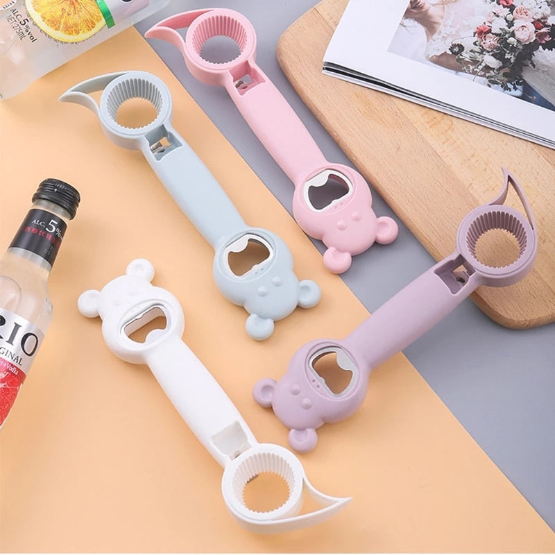 Abridor Prático com Forma de Urso