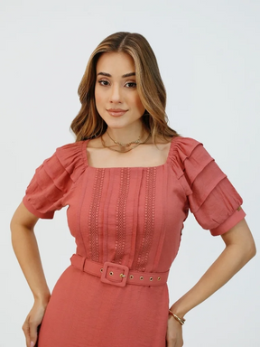 Vestido Elba em Crepe
