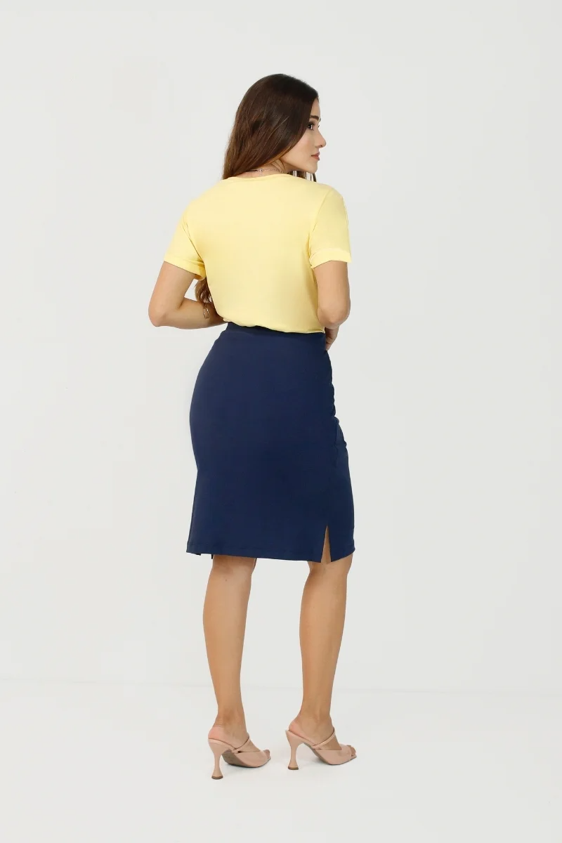 Saia Dora com Fenda Lateral