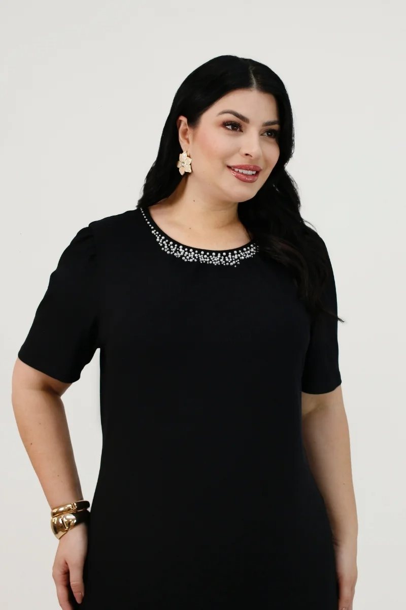 Vestido Lana Canelado