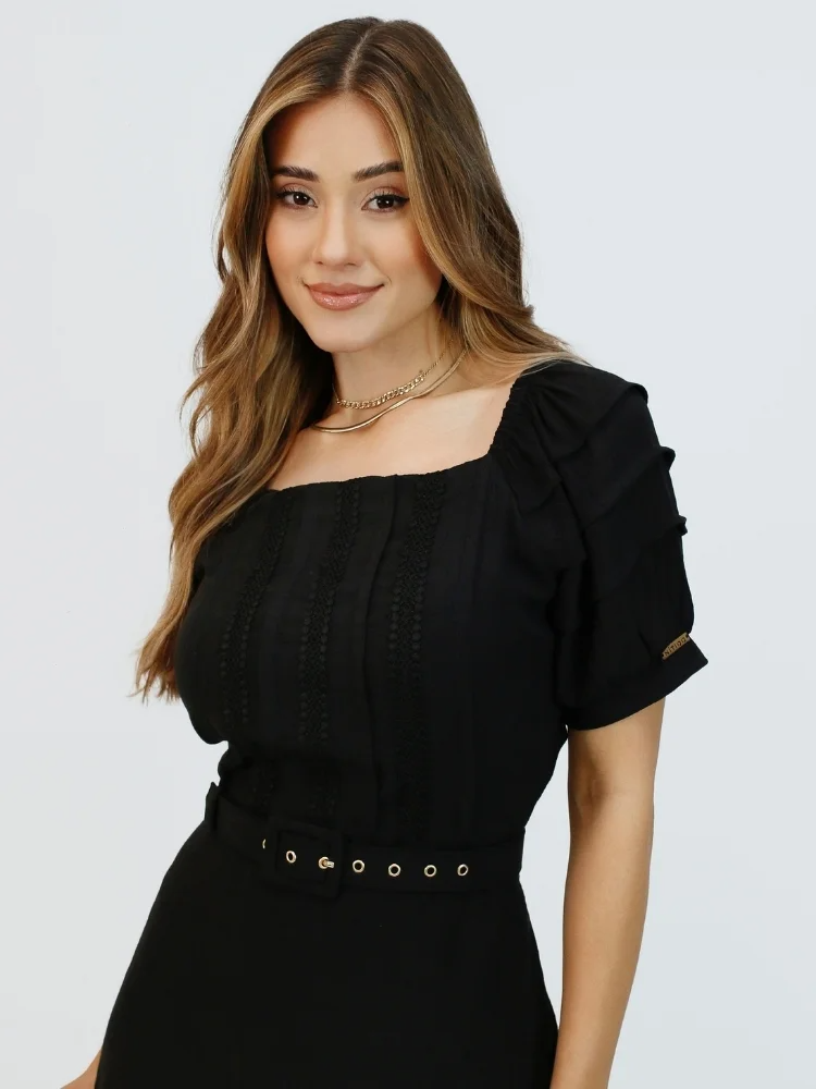 Vestido Elba em Crepe